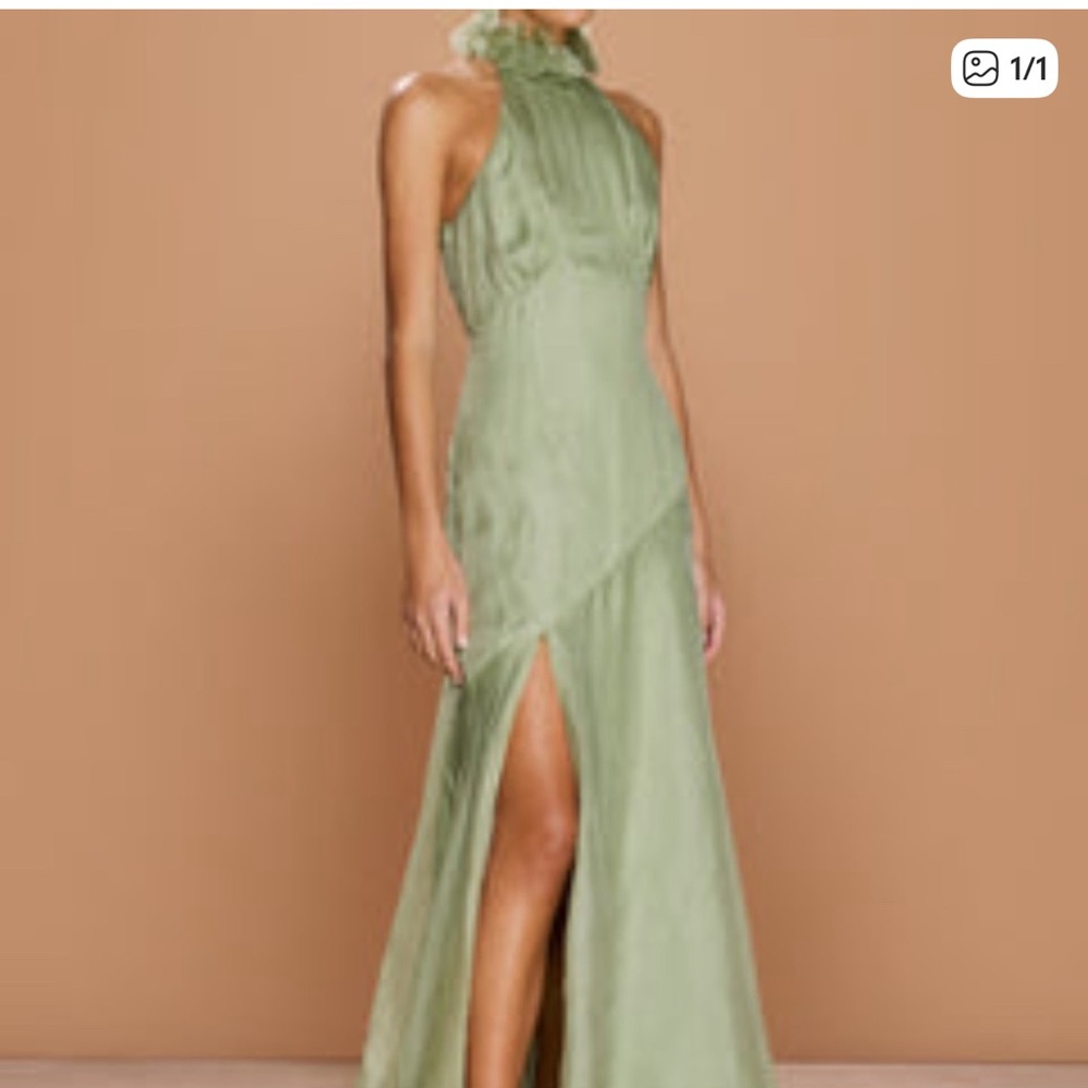 Sonya Moda Green Maxi Dress